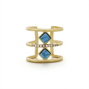 Prsteň Cindy Turquoise Zircon