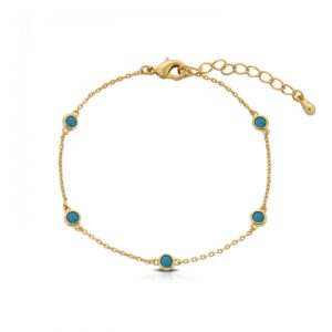 Náramok Annie Turquoise Gold
