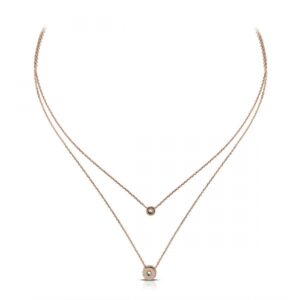 Retiazka Double Line Crystal