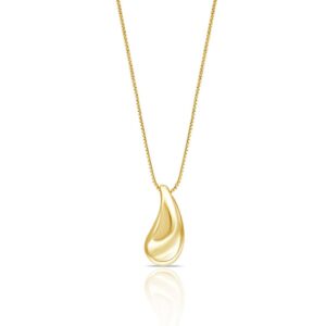 Retiazka Plain Drop Gold