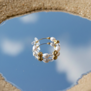 Náušnice Mixa Pearl Gold