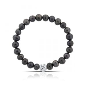 Náramok Black Pearl Crystal