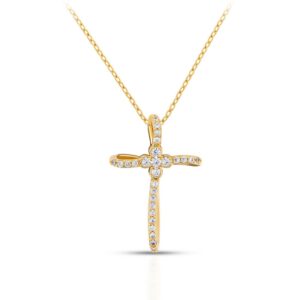 Retiazka Cross Zircon